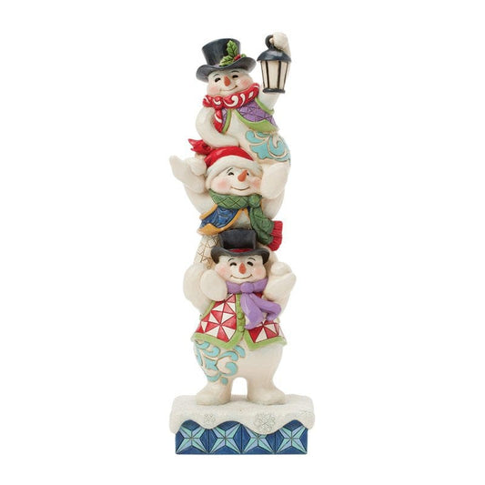 Heartwood Creek By Jim Shore The More The Merrier (Stacked Snowmen) Figurine 6017017