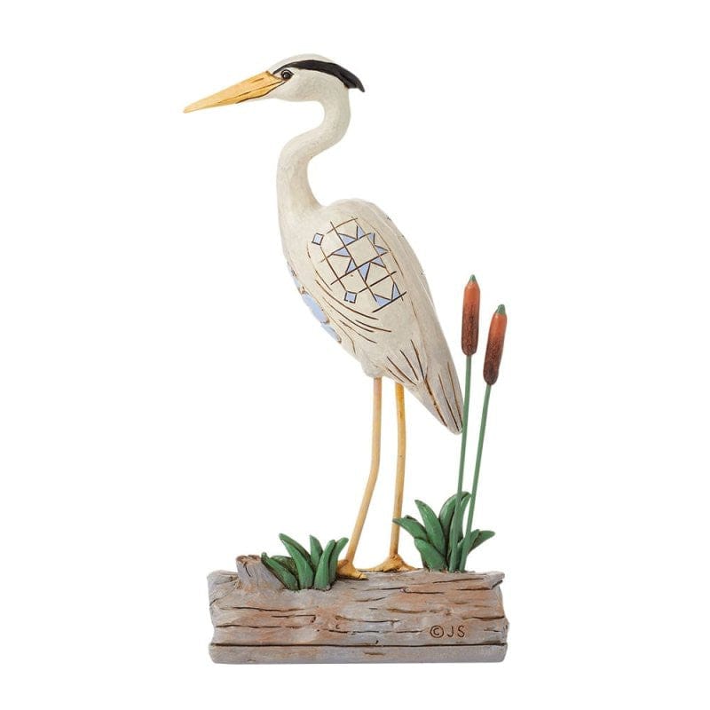 Heartwood Creek By Jim Shore Waterside Watcher (Blue Heron) Figurine 6016523