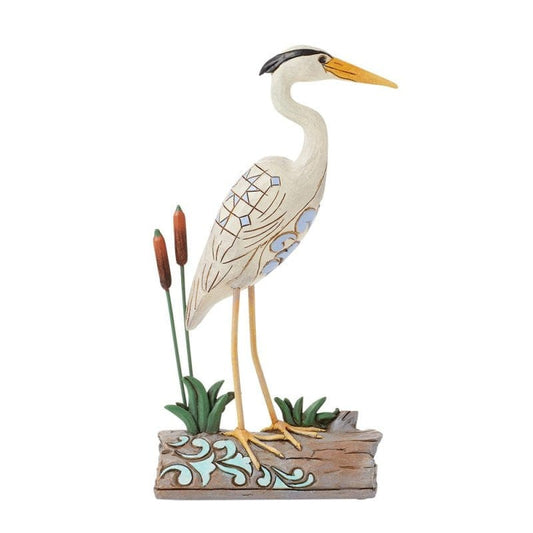 Heartwood Creek By Jim Shore Waterside Watcher (Blue Heron) Figurine 6016523