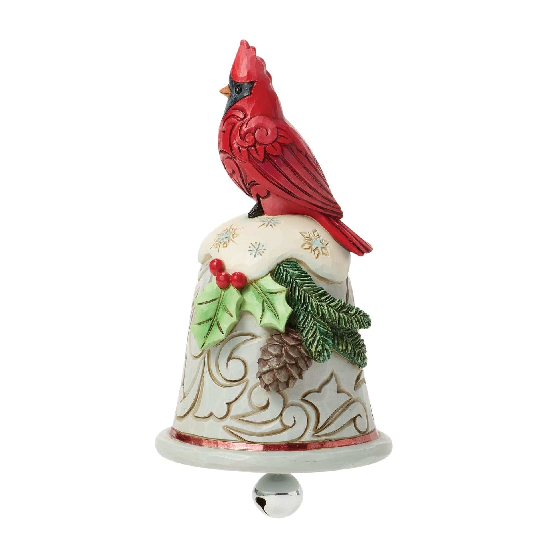 Heartwood Creek Cardinal Bell Pint-Sized Figurine By Jim Shore