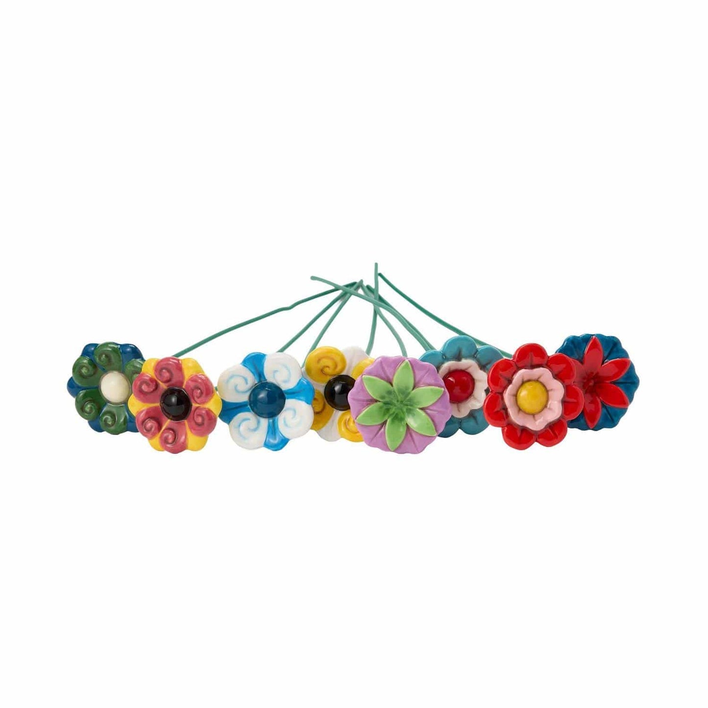 Heartwood Creek Ceramic Flower & Stem By Jim Shore