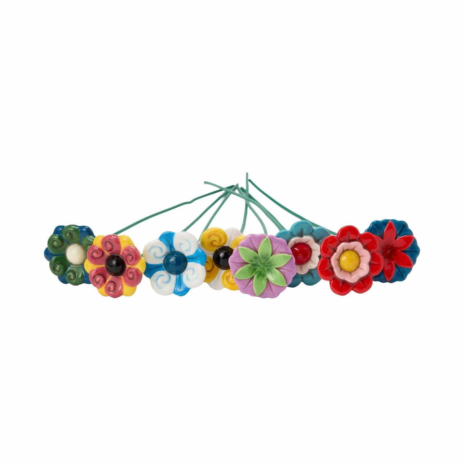 Heartwood Creek Ceramic Flower & Stem By Jim Shore