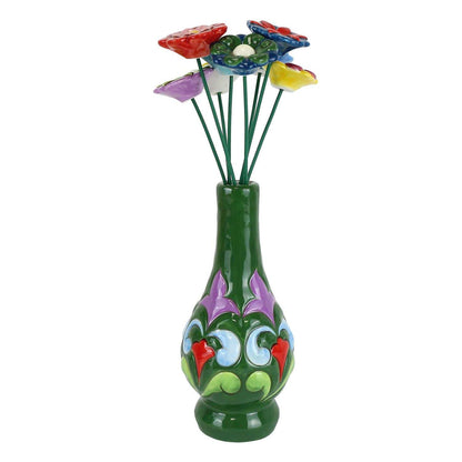 Heartwood Creek Ceramic Flower & Stem By Jim Shore