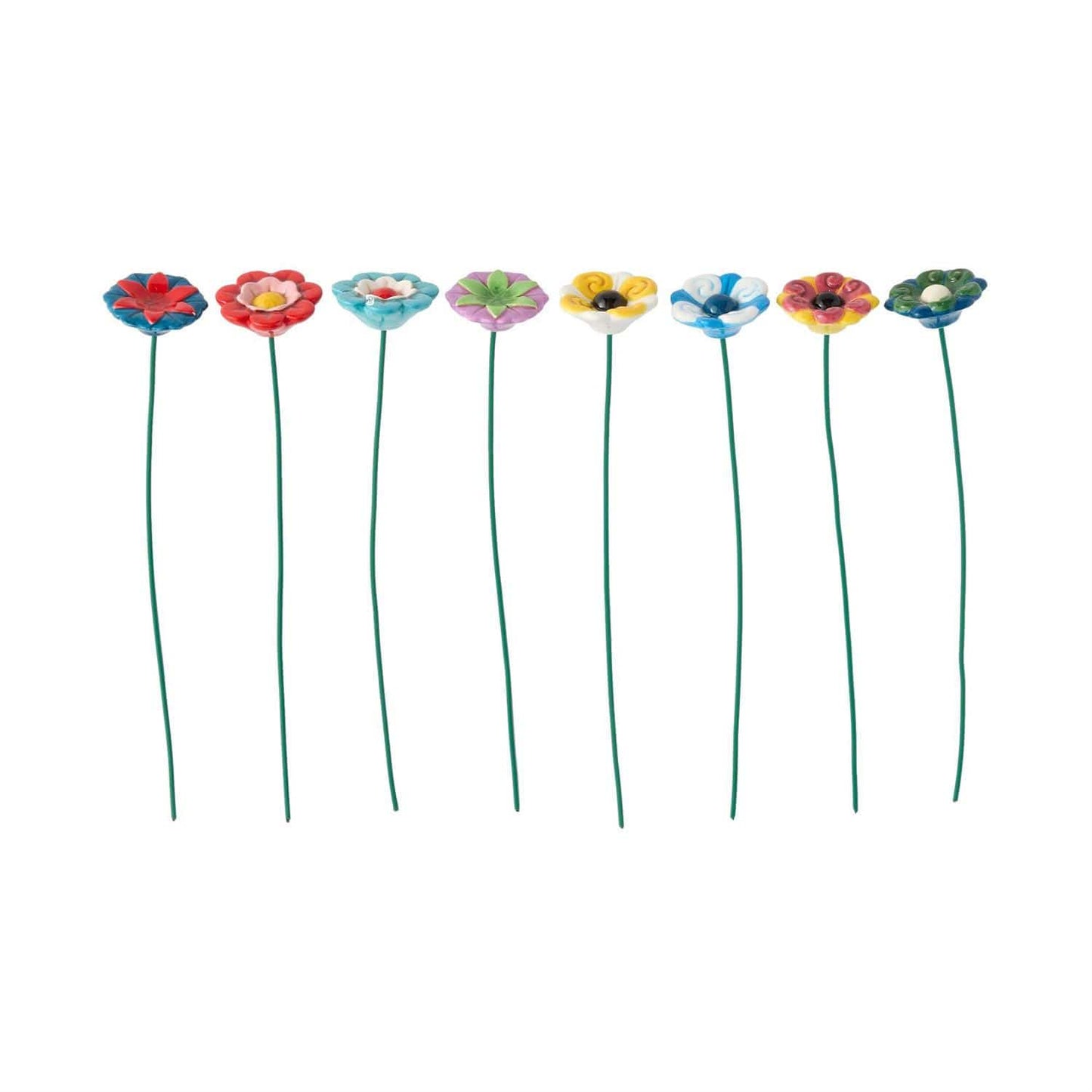 Heartwood Creek Ceramic Flower & Stem By Jim Shore