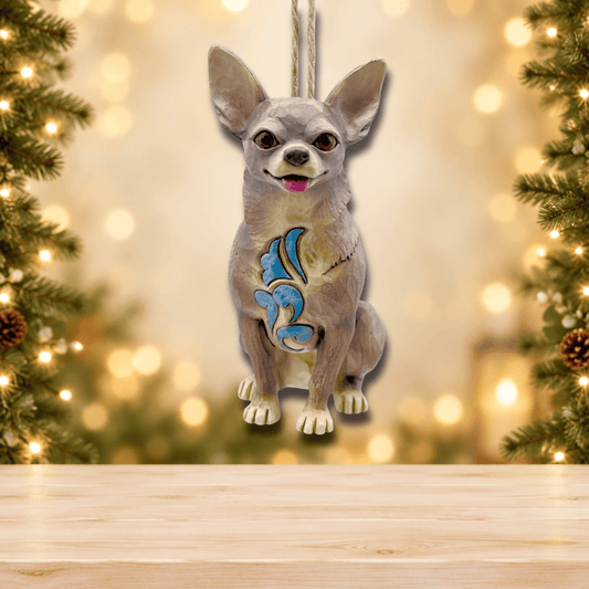 Heartwood Creek Chihuahua Hanging Ornament By Jim Shore