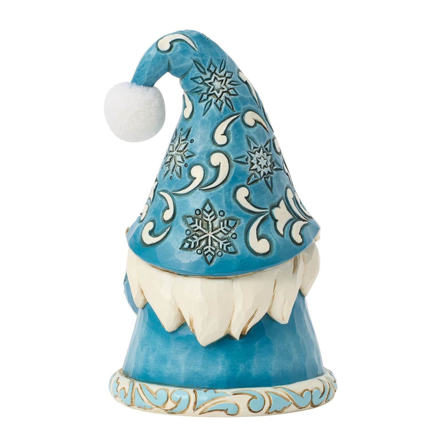 Heartwood Creek Christmas Slate Blue Gnome Figurine By Jim Shore