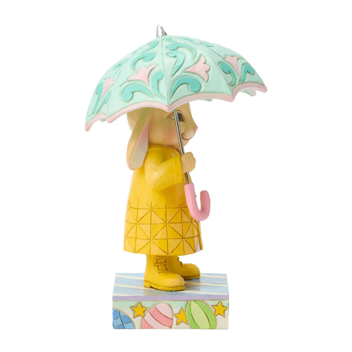 Heartwood Creek Easter Bunny With Umbrella Figurine