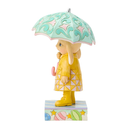 Heartwood Creek Easter Bunny With Umbrella Figurine