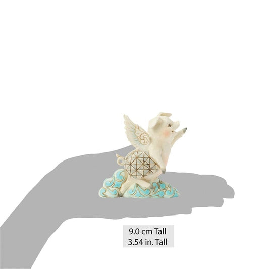 Heartwood Creek Flying Pig Mini Jim Shore Figurine