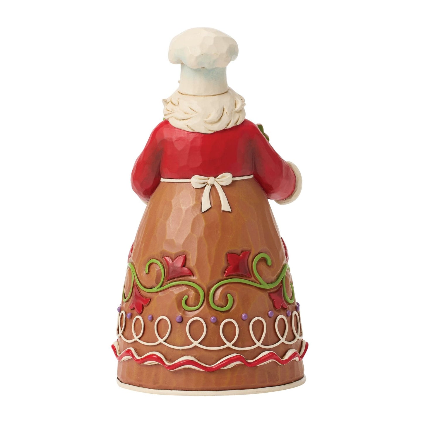Heartwood Creek Gingerbread Pastry Chef Santa Figurine By Jim Shore