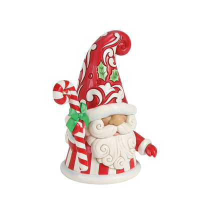 Heartwood Creek Gnome Large Candy Cane Figurine By Jim Shore