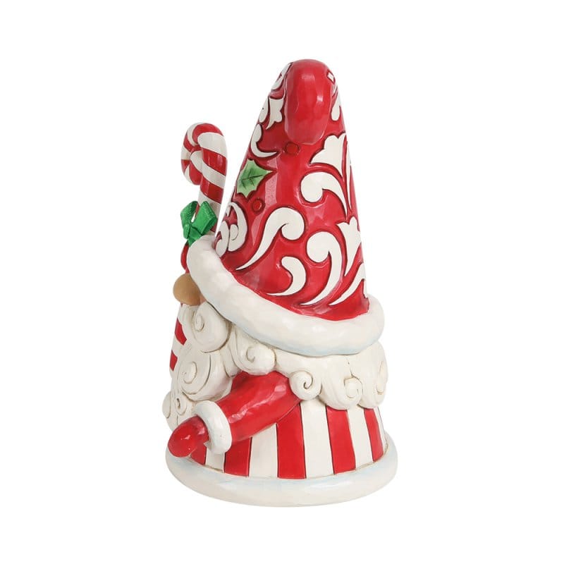 Heartwood Creek Gnome Large Candy Cane Figurine By Jim Shore