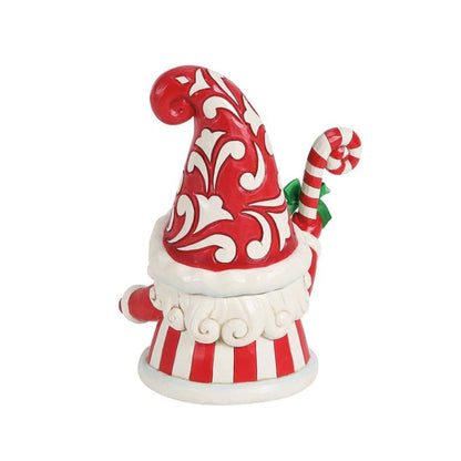 Heartwood Creek Gnome Large Candy Cane Figurine By Jim Shore