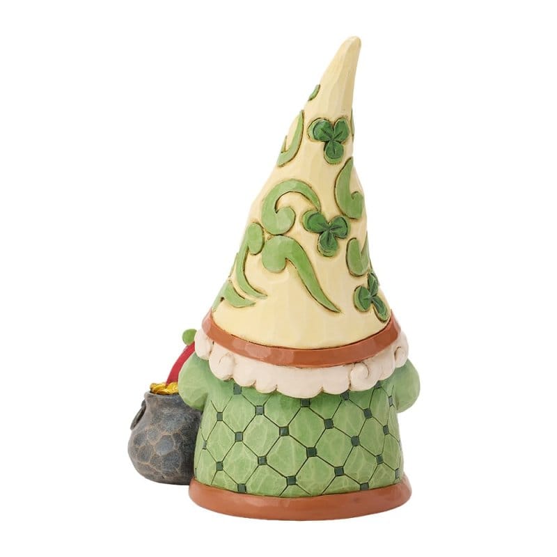 Heartwood Creek Gnome W Rainbow With Pot Of Gold Figurine By Jim Shore