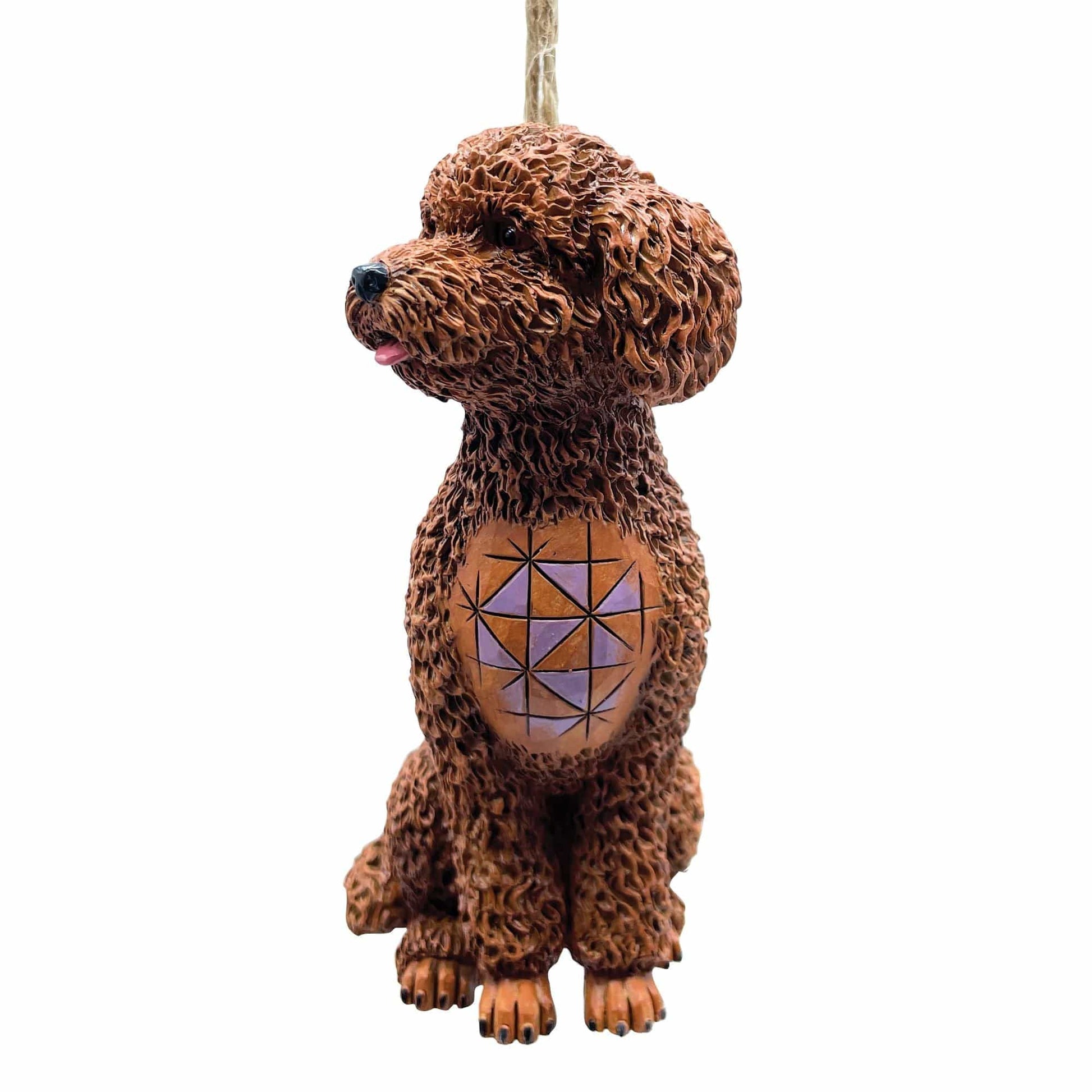 Heartwood Creek Golden Doodle Hanging Ornament By Jim Shore