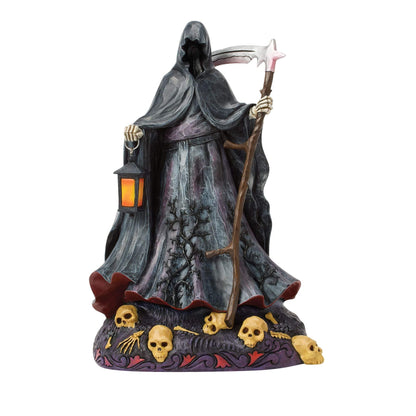 Heartwood Creek Grim Reaper With LED Figurine By Jim Shore