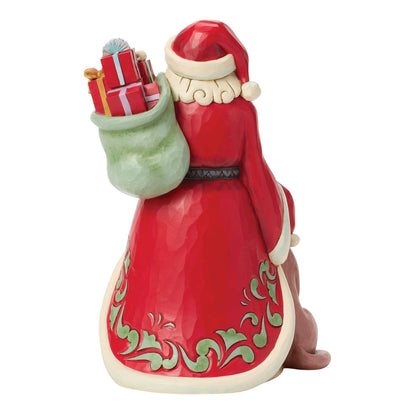 Heartwood Creek Highland Glen Santa Pet Dog Figurine By Jim Shore