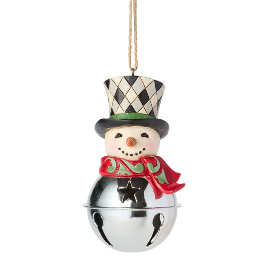 Heartwood Creek Highland Glen Snowman Hanging Ornament By Jim Shore