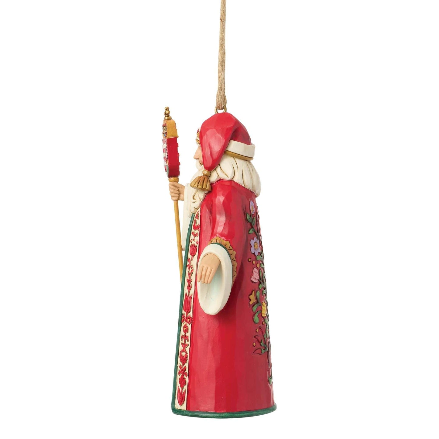 Heartwood Creek Hungary Santa Hanging Ornament By Jim Shore