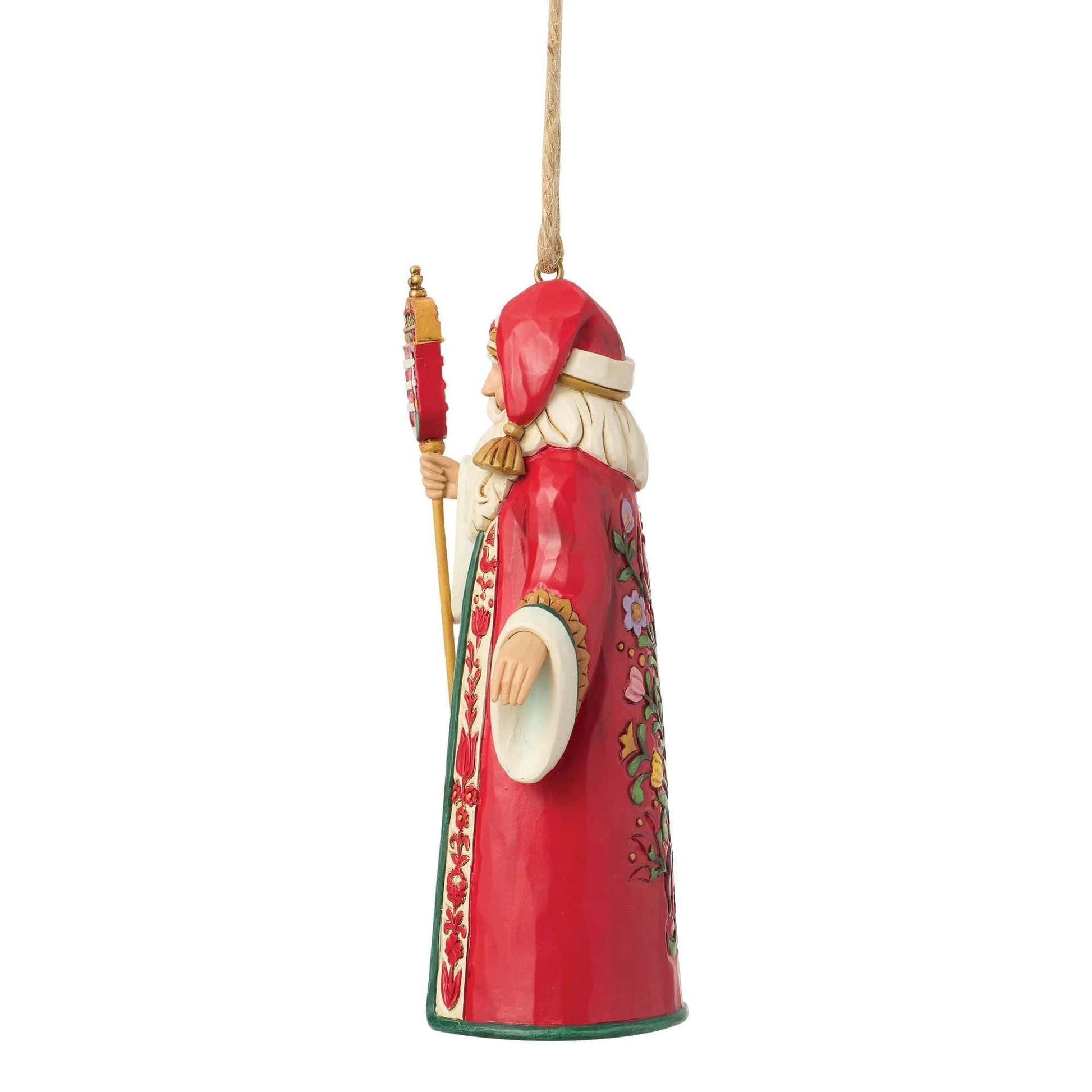 Heartwood Creek Hungary Santa Hanging Ornament By Jim Shore