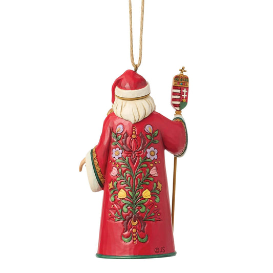 Heartwood Creek Hungary Santa Hanging Ornament By Jim Shore