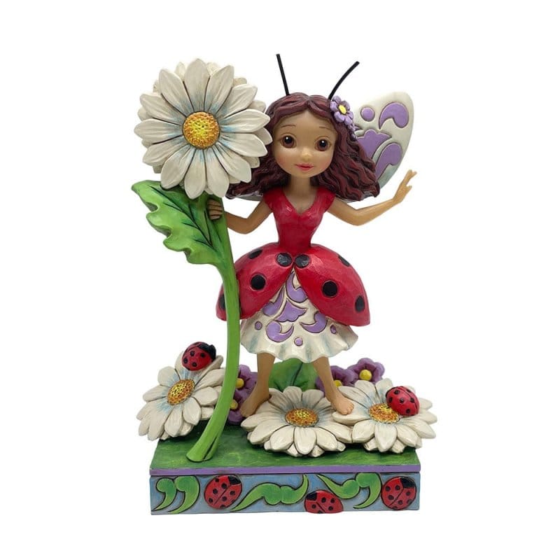 Heartwood Creek Ladybug Fairy Figurine By Jim Shore