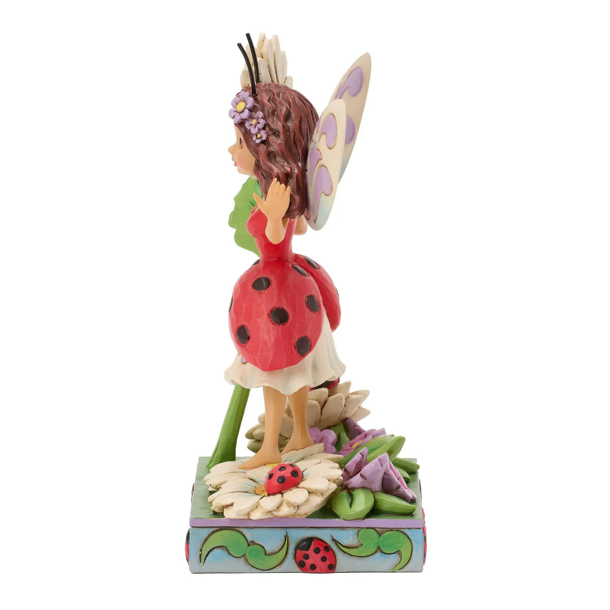 Heartwood Creek Ladybug Fairy Figurine By Jim Shore