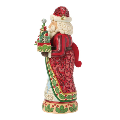 Heartwood Creek Nutcracker Santa Tree Figurine By Jim Shore