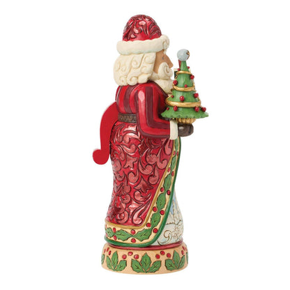 Heartwood Creek Nutcracker Santa Tree Figurine By Jim Shore