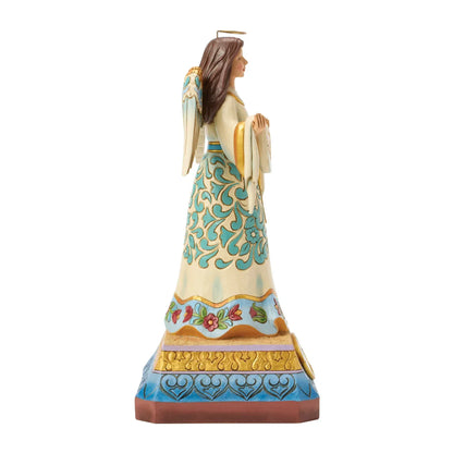 Heartwood Creek Peace On Earth Angel Figurine By Jim Shore
