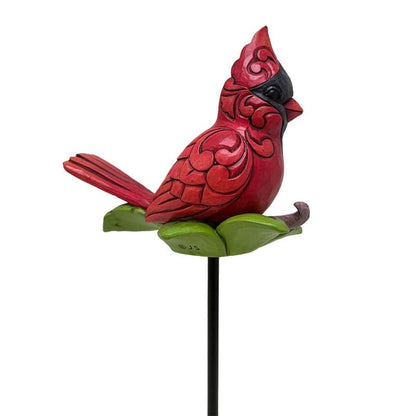 Heartwood Creek Plant Stake Cardinal By Jim Shore
