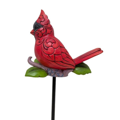 Heartwood Creek Plant Stake Cardinal By Jim Shore