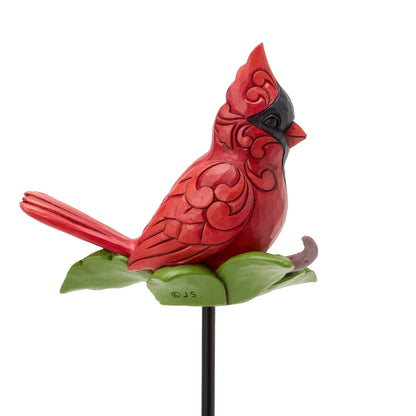 Heartwood Creek Plant Stake Cardinal By Jim Shore