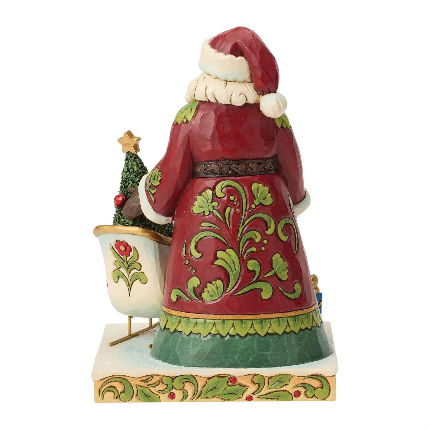 Heartwood Creek Santa 2026 Dated Sleigh Figurine By Jim Shore
