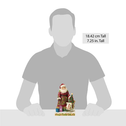 Heartwood Creek Santa 2026 Dated Sleigh Figurine By Jim Shore