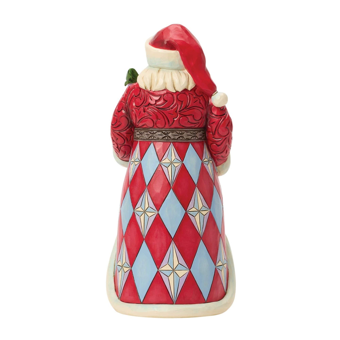 Heartwood Creek Santa and Mrs Claus Skirt Scene Figurine By Jim Shore