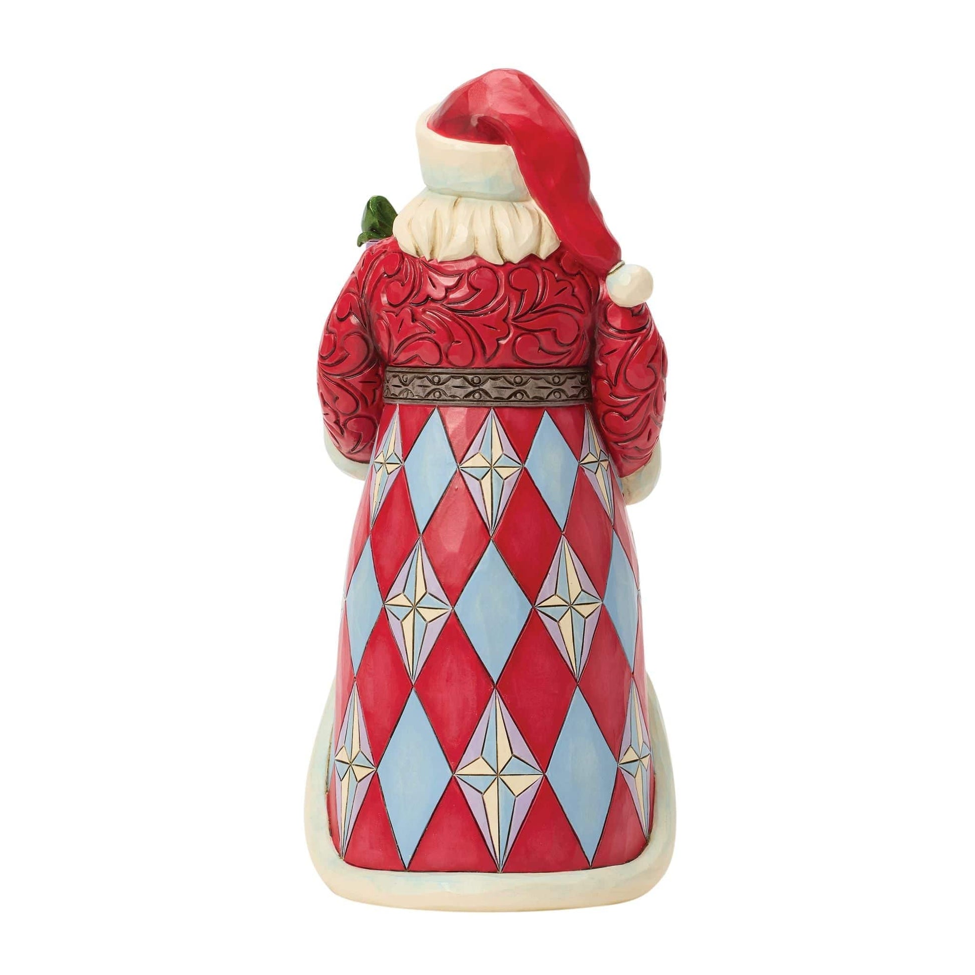 Heartwood Creek Santa and Mrs Claus Skirt Scene Figurine By Jim Shore