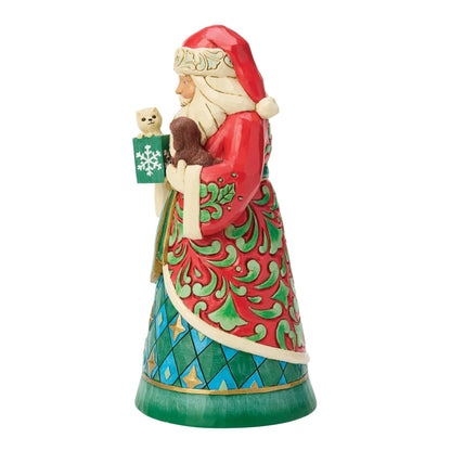 Heartwood Creek Santa Rescue Pets Figurine By Jim Shore