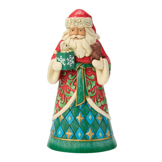 Heartwood Creek Santa Rescue Pets Figurine By Jim Shore