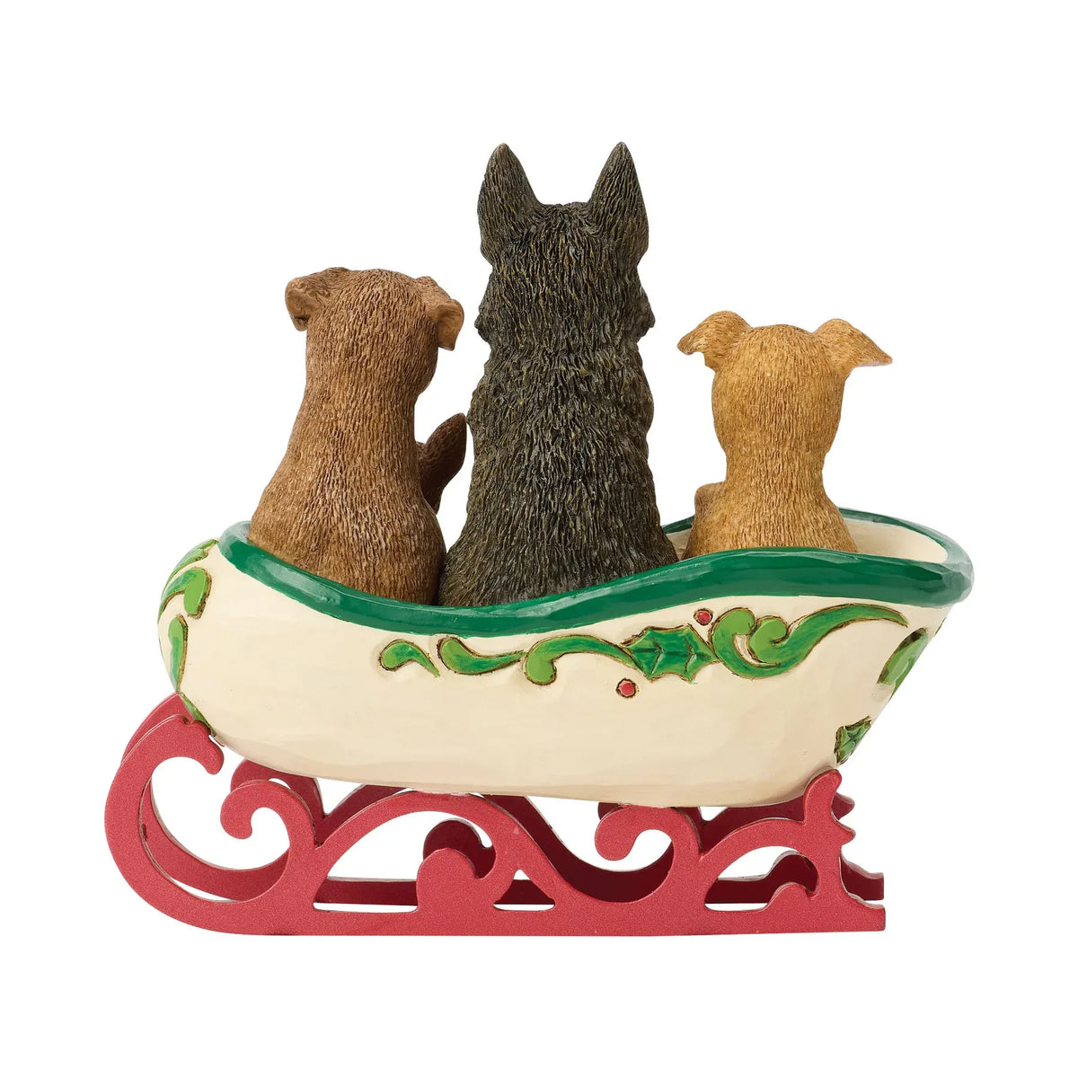 Heartwood Creek Santa's Rescue Sleigh Figurine By Jim Shore