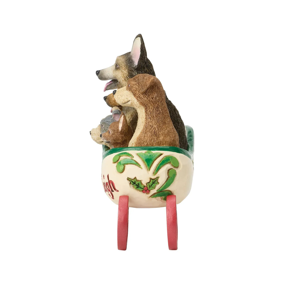 Heartwood Creek Santa's Rescue Sleigh Figurine By Jim Shore