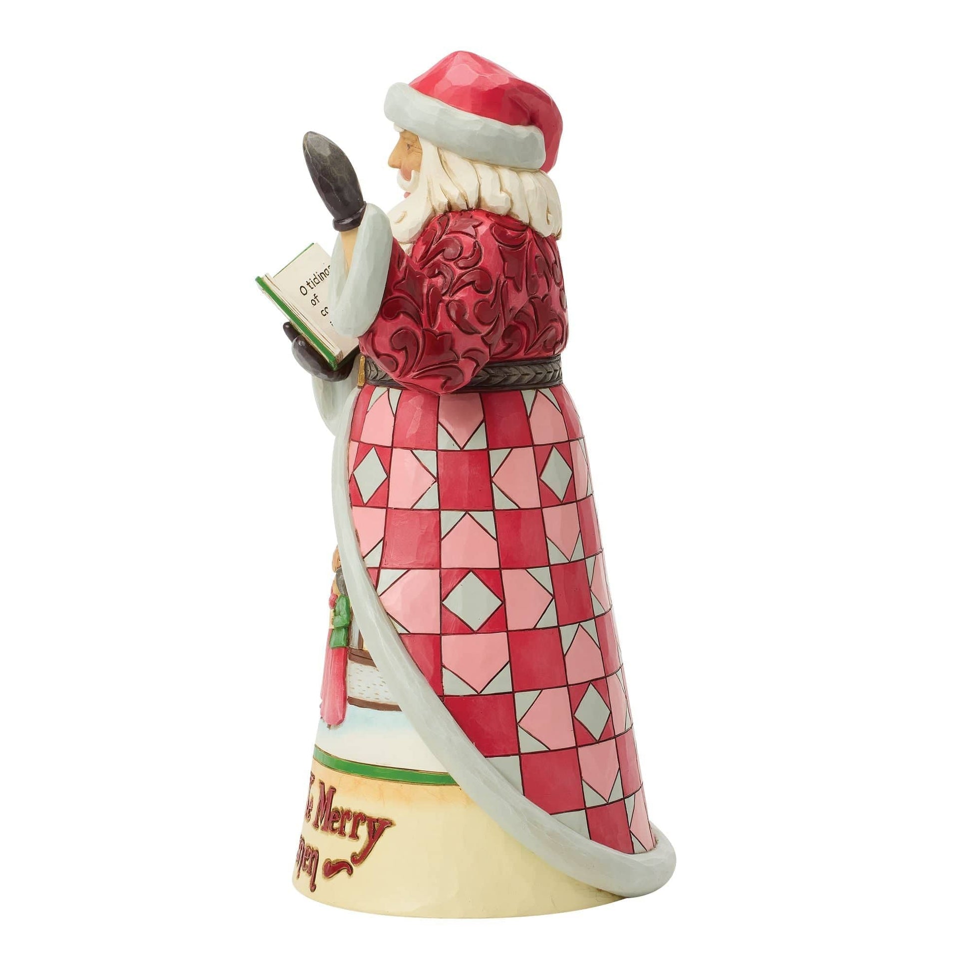 Heartwood Creek Santa Song 'God Rest' Figurine By Jim Shore