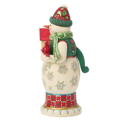 Heartwood Creek Snowman Nutcracker Traditional Figurine By Jim Shore
