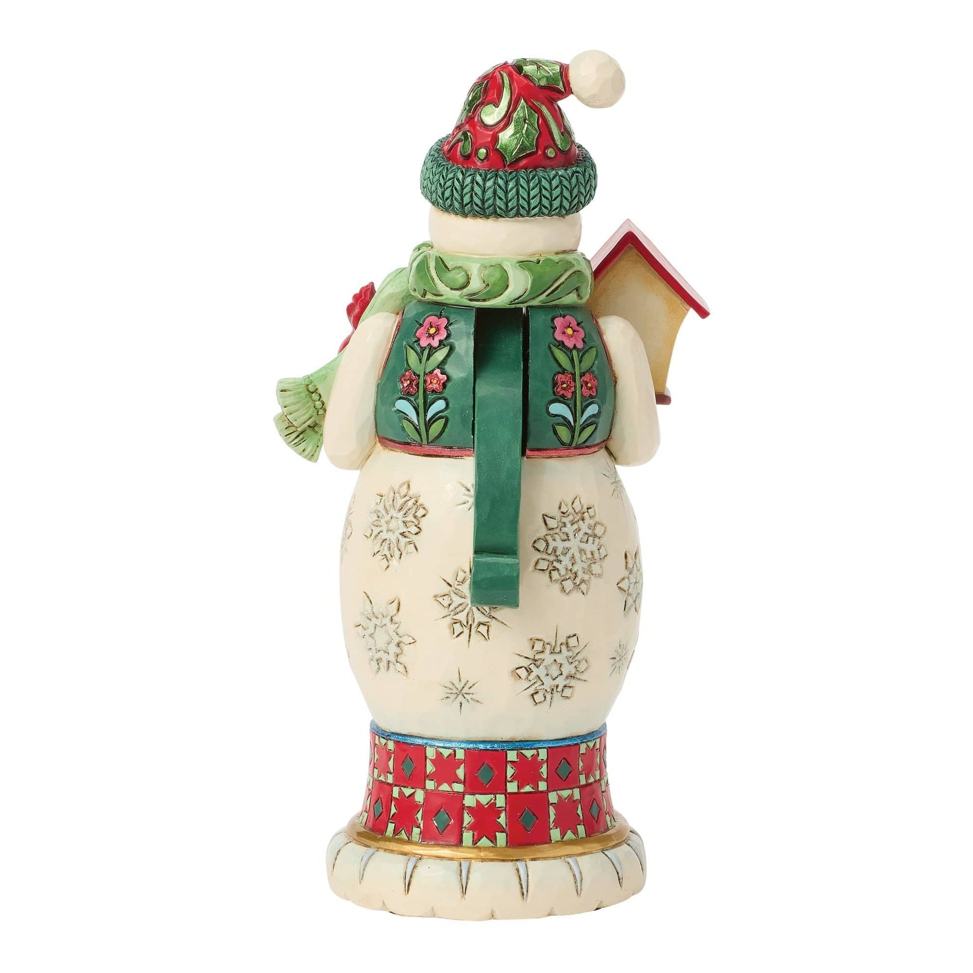 Heartwood Creek Snowman Nutcracker Traditional Figurine By Jim Shore