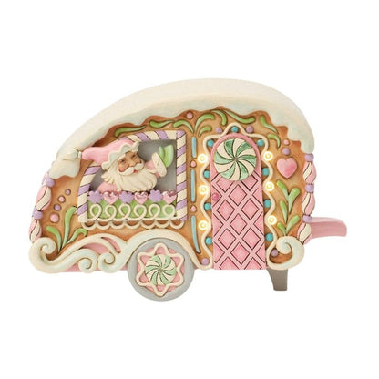 Heartwood Creek Sweets LED Camper Figurine By Jim Shore