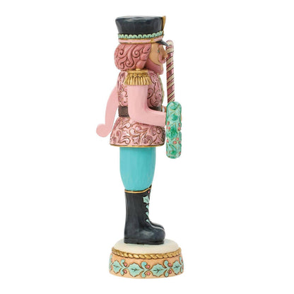 Heartwood Creek Toy Soldier Nutcracker Pastel Figurine By Jim Shore