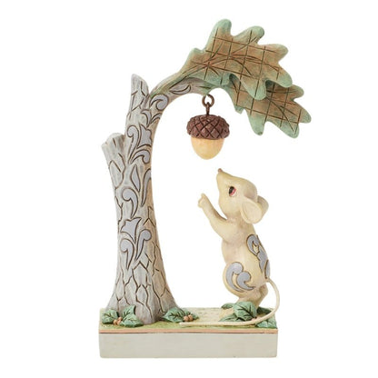 Heartwood Creek Woodland Mouse And Acorn Figurine By Jim Shore