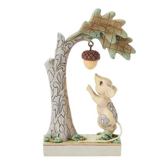 Heartwood Creek Woodland Mouse And Acorn Figurine By Jim Shore