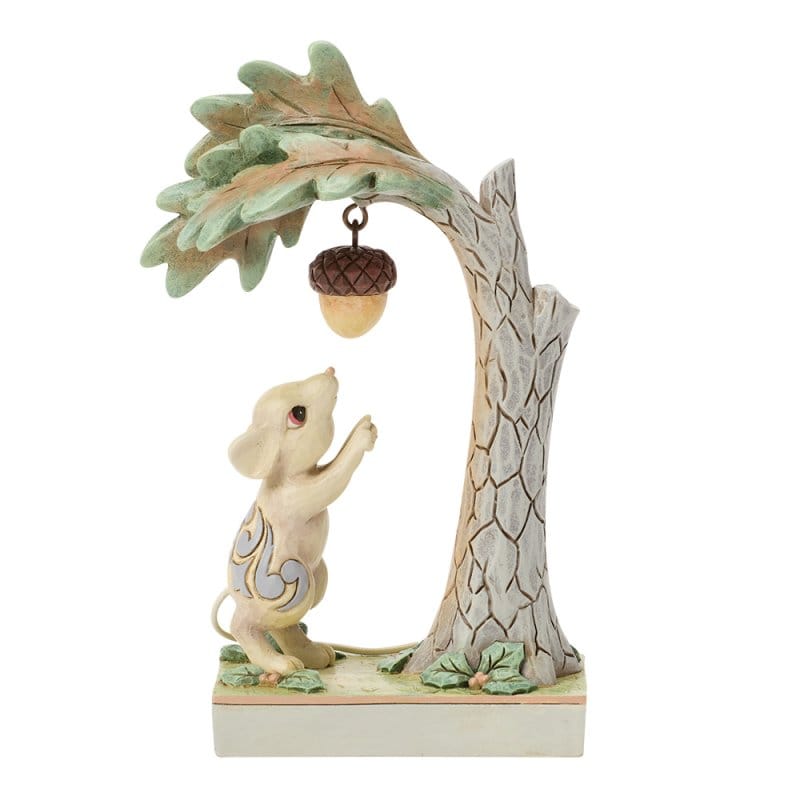 Heartwood Creek Woodland Mouse And Acorn Figurine By Jim Shore