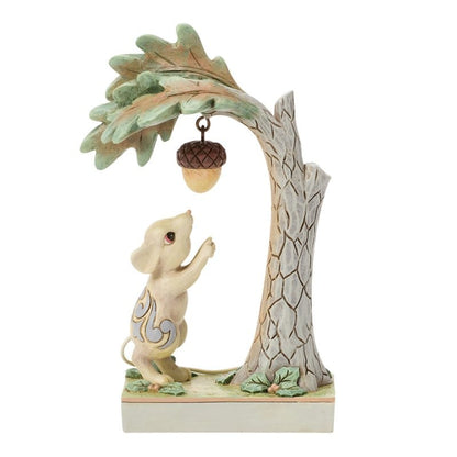 Heartwood Creek Woodland Mouse And Acorn Figurine By Jim Shore
